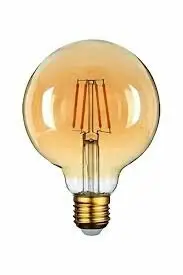 ZMR Rustik Led Ampul G95 Glop E27 Amber 6W